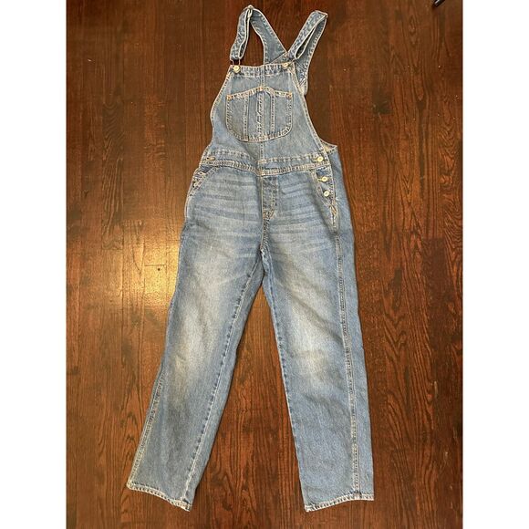 Old Navy Denim Overalls Size 00 - Picture 1 of 9